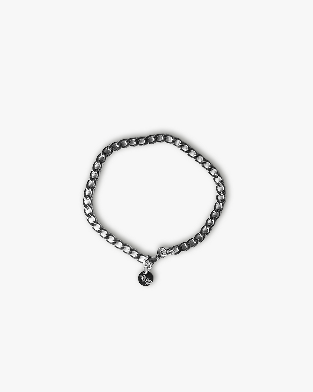 Velocity Stride Cuban link bracelet 5mm stainless steel